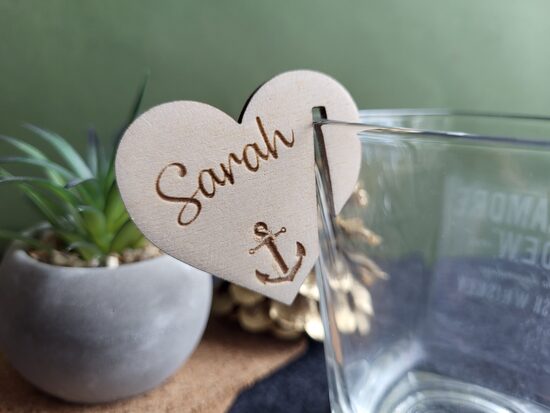 Personalizēts dekors glāzei Enkurs